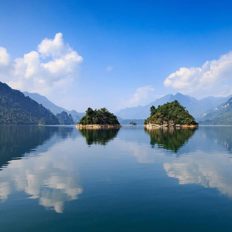 ホテルBa Be Lakeside Bungalow Coc Pouc エクステリア 写真