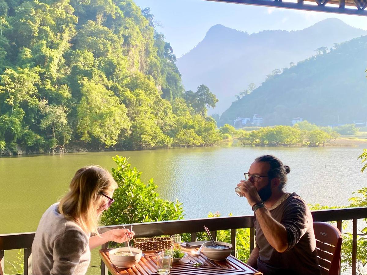 ホテルBa Be Lakeside Bungalow Coc Pouc エクステリア 写真