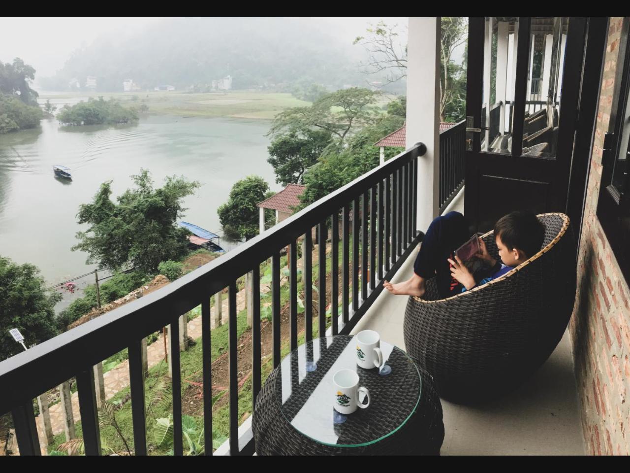 ホテルBa Be Lakeside Bungalow Coc Pouc エクステリア 写真